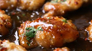 Honey Garlic Chicken  Delicious Easy Dinner [upl. by Donegan]