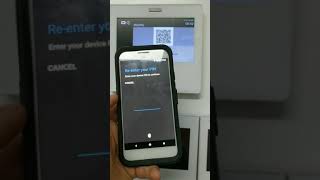 How to pair a smartphone with a FERMAX Lynx IP Smile Monitor [upl. by Irrac31]