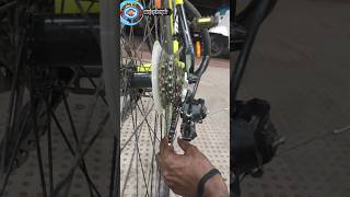 Shimano rear derailleur adjustment derailleur spoke se touch ho raha haiderailleur cycling [upl. by Allimrac]