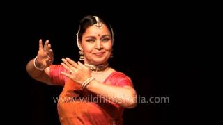 Indian Classical dancer Smt Malti Shyam performs Kathak dance [upl. by Genie]