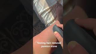 Hair removal pumice stone hairremoval hairremover hairremovalformen hairremovalstone [upl. by Malca38]