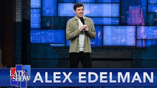 quotI Am The Least Interesting Person In My Familyquot  Alex Edelman Performs StandUp On The Late Show [upl. by Shandie115]