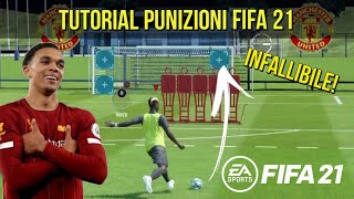 TUTORIAL COME TIRARE LE PUNIZIONI SU FIFA 21  FUT 21 [upl. by France]