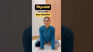 🧘‍♀️💪Control Thyroid  Boost Thyroid Health with Simple Poses [upl. by Esom607]