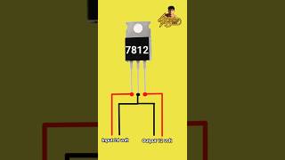 Diy 24 volt to 12 volt dc cuircit diagram drawing shorts shortvideo shortsvideo short [upl. by Arema]