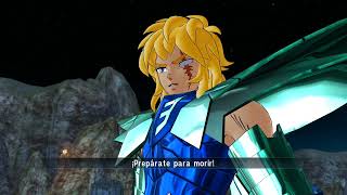 Camus awakening vs Hyoga de kraken oce Fantasy s Eneas of rerise MANGA Saint Seiya Soldiers Soul 4k [upl. by Zitella]