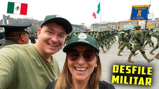 RUSOS VIVEN el DESFILE MILITAR MEXICANO con SEDENA en ZÓCALO  RUSIA y MÉXICO 🇲🇽🇷🇺 [upl. by Ilzel]