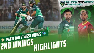 2nd Innings Highlights  Pakistan vs West Indies  1st ODI 2022  PCB  MO2T [upl. by Ekle267]