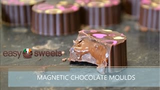 How to Use Magnetic Polycarbonate Chocolate Moulds by Easy Sweets [upl. by Caasi]