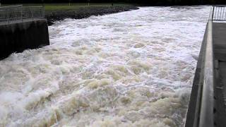 Taylorsville Lake Spillway [upl. by Ahtelrac]