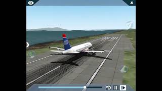 Xplane Mobile A320 Landing at Dipolog [upl. by Nilesoy250]