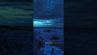 Stunning Dark Sky Ocean View DarkSky OceanView NightSceneryStarryNight SeaEscapePeacefulNature [upl. by Aicile800]