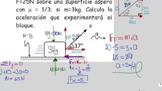 DINÁMICA  FÍSICA EJERCICIOS BÁSICOS [upl. by Nnoj]