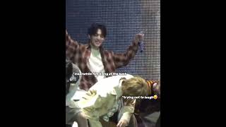 THE8 making a mistake a then laughing with HOSHI🤣 seventeen the8 minghao hoshi scoups concert [upl. by Oates]