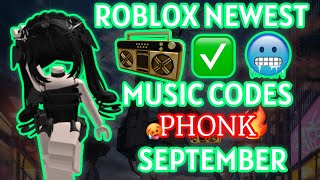 Roblox Music CodesIDs September 2024 WORKING ROBLOX ID [upl. by Donia]