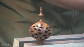 How to Turn Banksia Pods in HD  Woodturning  Paul MacMenamin  Long Island Woodturners [upl. by Brunhilda]