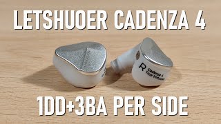 LETSHUOER Cadenza 4 Review  1DD3BA Hybrid [upl. by Leemaj]