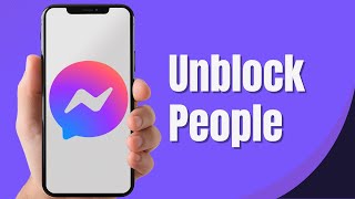 How To Unblock People On Messenger Full Guide [upl. by Onitsuaf]