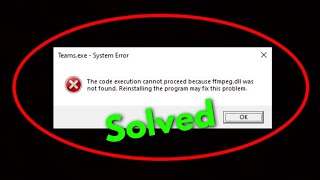 msvcr100dll Missing Error  How to Fix  2 Fixes  2021 [upl. by Arelus761]