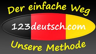 Deutsch lernen für Ausländer  Unsere Methode [upl. by Crooks]