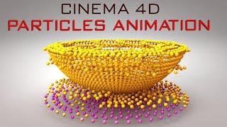 Cinema 4d Tutorial  How To Create Mograph Particle Effect  C4D Particle Tutorial [upl. by Ressay]