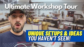 Ultimate Workshop Tour  Setups amp Organizational Ideas You Havent Seen Before [upl. by Ernestus]