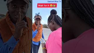 Uko na mtu 😂😂 comedy yotubeshorts markangelcomedy kadusko funny [upl. by Negiam]