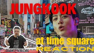 GOKILLLL  musician react to Jung Kook Live at TSX Times Square jungkook goldenliveonstage bts [upl. by Krantz]