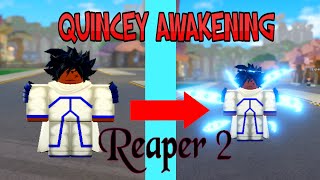 Roblox  Reaper 2 How to get Quincy Awakening [upl. by Gertrudis]