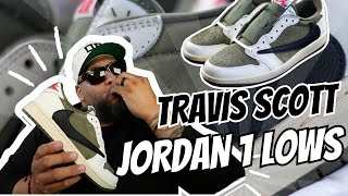 OG Air Jordan 1 low x Travis Scott quotOlivequot [upl. by Myrlene]