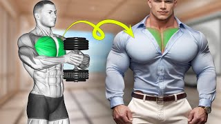 7 Dumbbell Chest Workout  Effective Exercises [upl. by Vachill]