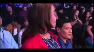 Mommy Dionisia and Jinkee Pacquiao Reactions  Bradley vs Pacquiao 3 [upl. by Yentrok129]