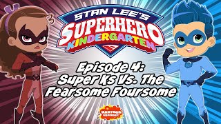 Stan Lees Superhero Kindergarten FULL EPISODE 4  Now Streaming on Kartoon Channel [upl. by Akiam]