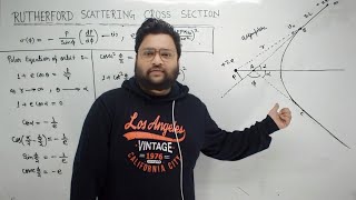 RUTHERFORD SCATTERING DIFFERENTIAL CROSS SECTION DERIVATION IN CLASSICAL MECHANICS [upl. by Letnohc]