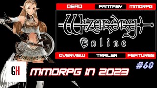 Wizardry Online in 2023  PermaDeath MMO Overview and Trailer DEAD MMO [upl. by Eitisahc]