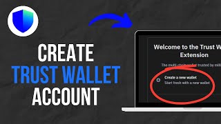 how to create a trust wallet account NEW [upl. by Asillam]