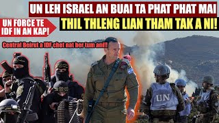 IDF ten UN sipai an kap tlat mai Israel tan buaina a zual IDF te Beirut ah an che na mi 22 an thi [upl. by Seavey]