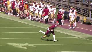 HampdenSydney Football Highlights vs Bridgewater  September 30 2017 [upl. by Reger]