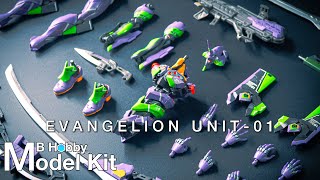 RG Evangelion Unit01  Speed Build  Model Kit [upl. by Lertnek]