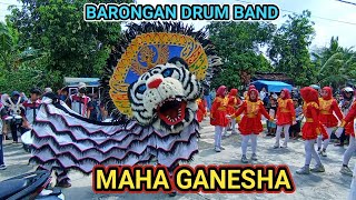 BARONGAN DRUM BAND MAHA GANESHA LIVE MANGGAR WETAN [upl. by Lynnea]