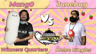 Mang0 Falco Doc vs Junebug Donkey Kong Eggdog Invitational 2024  Melee Singles Losers R2 [upl. by Chapa82]