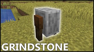 How To Use The GRINDSTONE In MINECRAFT [upl. by Joshua]