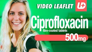 CIPROFLOXACIN 500 mg  What it is for how to use dose warnings and side effects [upl. by Hekking]