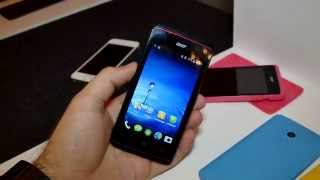 Acer Liquid Z200 Hands On 4K [upl. by Aluin]