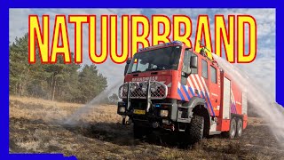 Natuurbrand  VOLUNTEERS DUTCH FIREFIGHTERS [upl. by Keifer]