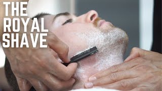 The Royal Straight Razor Shave You Can Do This [upl. by Tailor109]