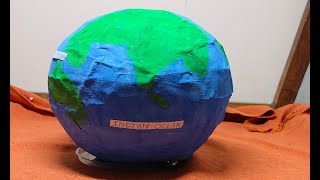 The five oceans on the planet Earth  School Project [upl. by Ruhnke]