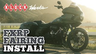 M8 Road King FXRP Fairing Install amp 3k Mile Review  2LaneLife quotFXR Kingquot Build [upl. by Rosenzweig]