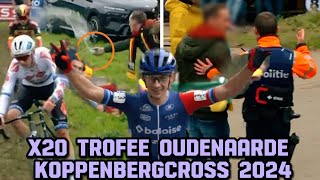 KEY MOMENTS  X2O Trofee Oudenaarde  Koppenbergcross 2024 [upl. by Janith387]