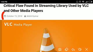 VLC player can get your system Hacked [upl. by Roumell631]